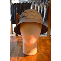 HAT MAKER KIJIMA TAKAYUKI/MYYY262812 PLAIN＆CHECK REVERSIBLE BUCKET/６PANEL HAT/BLACK×BLACK