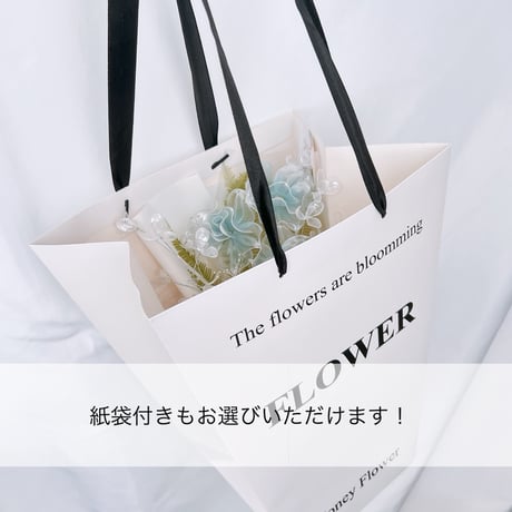 【お得なブーケ】トルコキキョウのプチブーケ 3本　b2022
