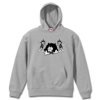 【ミライちゃん呼び寄せの術】 MIXGRAY HOODIE