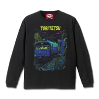 【撮り鉄】 BLACK LONG SLEEVE T-SHIRT