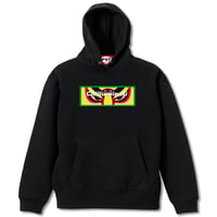 【チルミナティは見逃がさない】 BLACK HOODIE