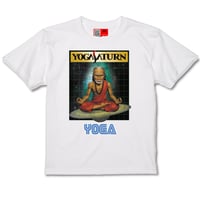 【ヨガサターン・宇宙】 WHITE TEE SHIRTS