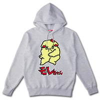 【ダイナミックモレちゃん】 ポケットレス ASH HOODIE