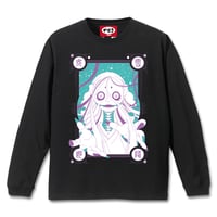 【雪女】 BLACK LONG SLEEVE T-SHIRT