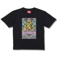 【カラクリ大仏】BLACK TEE SHIRTS