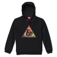 【五次元キャット】 BLACK HOODIE