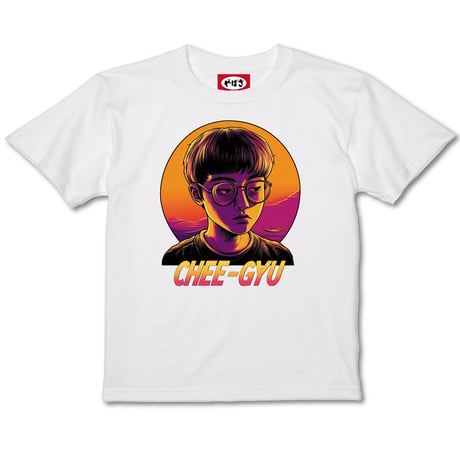 【CHEE GYU】 WHITE TEE SHIRTS