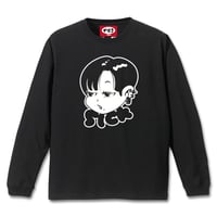 【SICKちゃん】 BLACK LONG SLEEVE T-SHIRT