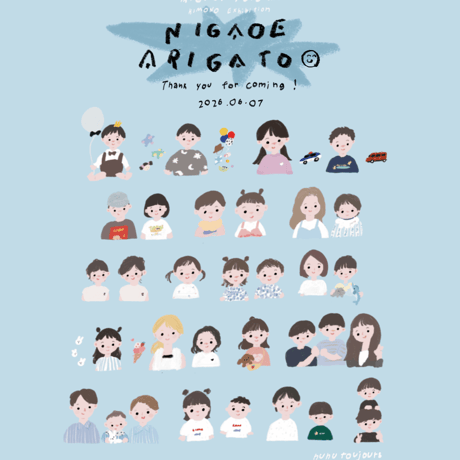 似顔絵 mini card ✴︎