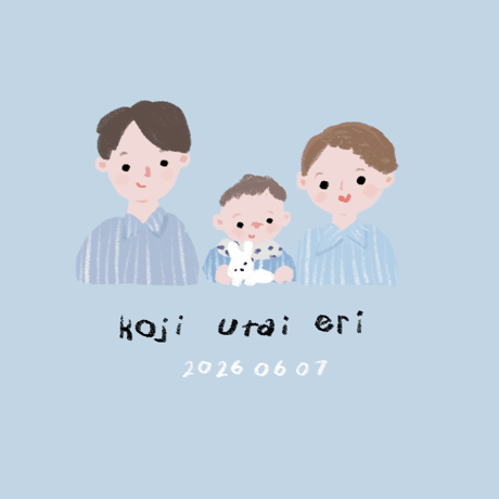 似顔絵 mini card ✴︎