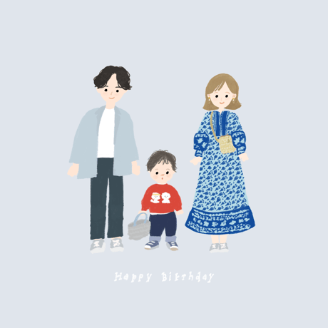 family illustration