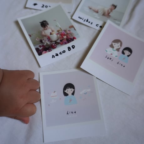 似顔絵 mini card ✴︎