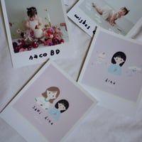似顔絵 mini card ✴︎