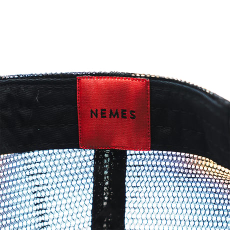 NEMES "LA LA MEANS MESH CAP"［BLACK × WHITE］