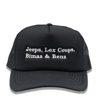 NEMES "JEEPS,LEX MESH CAP"［BLACK × WHITE］