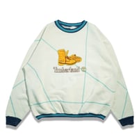 USED"90'S BOOTLEG TIMBERLAND CREWNECK SWEAT"