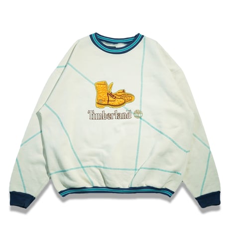 USED"90'S BOOTLEG TIMBERLAND CREWNECK SWEAT"
