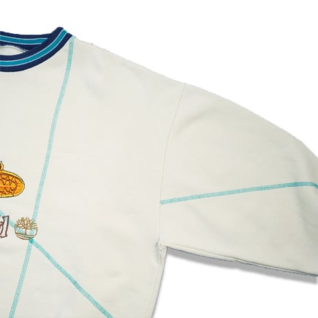USED"90'S BOOTLEG TIMBERLAND CREWNECK SWEAT"