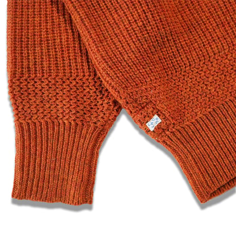 NOROLL"SIMPLE CREWNECK"［ORANGE］