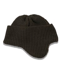 NOROLL"SIMPLE BEANIE"［BROWN］