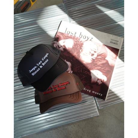 NEMES "JEEPS,LEX MESH CAP"［DK.BROWN×RED］