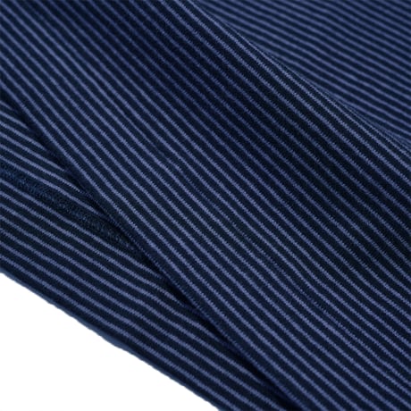 tone"BRUSHED RIB KNIT STRIPED L/S TEE"［NAVY］