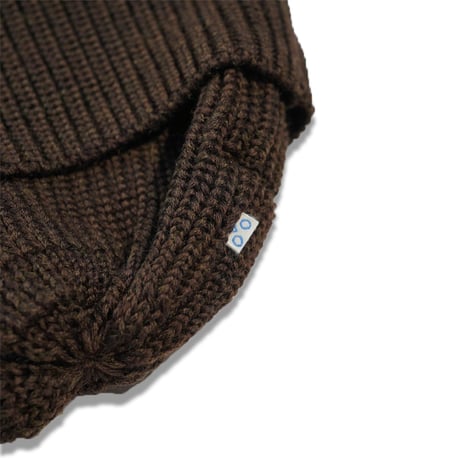 NOROLL"SIMPLE BEANIE"［BROWN］