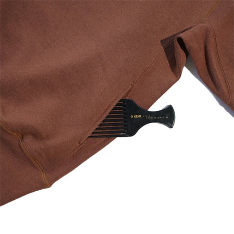 NOROLL"C&C CREW SWEAT"［BROWN RED］