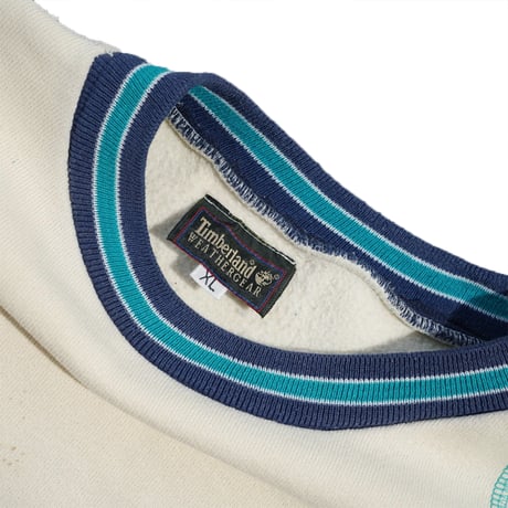 USED"90'S BOOTLEG TIMBERLAND CREWNECK SWEAT"