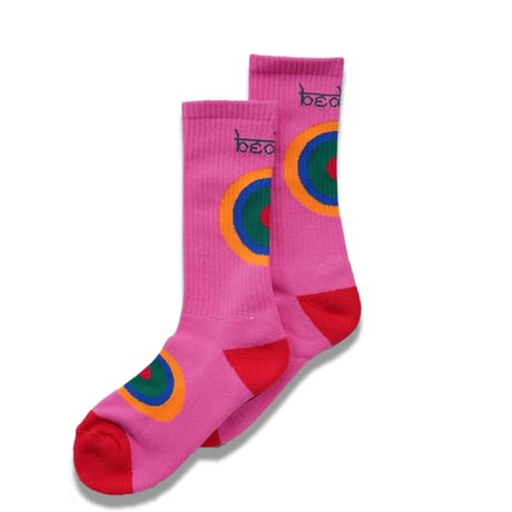 bedlam"CIRCLE SOCKS"［PINK］