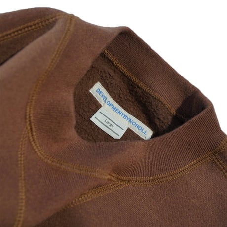 NOROLL"C&C CREW SWEAT"［BROWN RED］