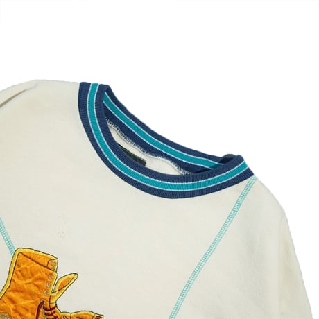 USED"90'S BOOTLEG TIMBERLAND CREWNECK SWEAT"