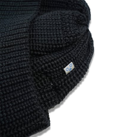 NOROLL"SIMPLE BEANIE"［BLACK］