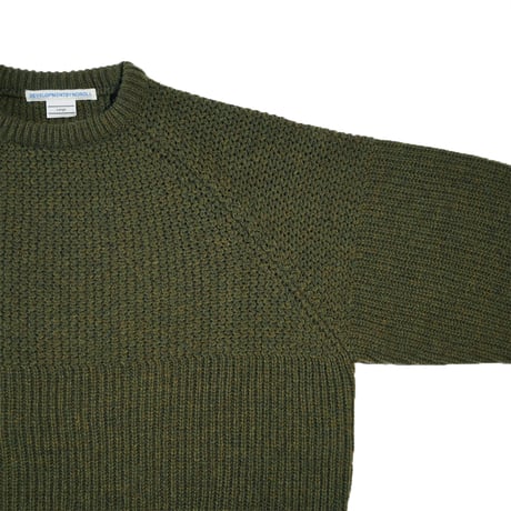 NOROLL"SIMPLE CREWNECK"［OLIVE］
