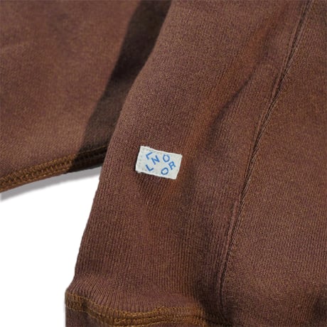 NOROLL"C&C CREW SWEAT"［BROWN RED］
