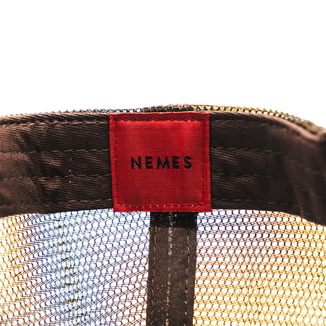 NEMES "JEEPS,LEX MESH CAP"［DK.BROWN×RED］