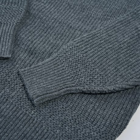 NOROLL"SIMPLE CREWNECK"［GREY］