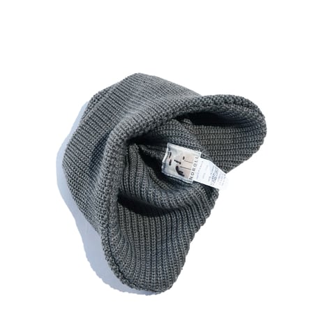 NOROLL"SIMPLE BEANIE"［GREY］