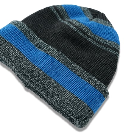 NOROLL"CONFECTION BEANIE"［BLUE/GREY］