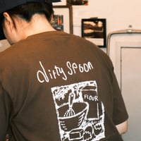 dirtyspoon original tee Brown