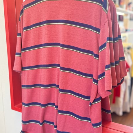 striped polo shirt