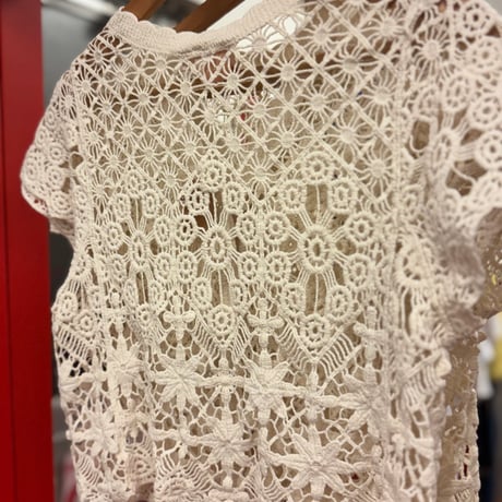 Summer knit blouse