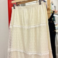lace long skirt