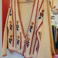 Knit cardigan