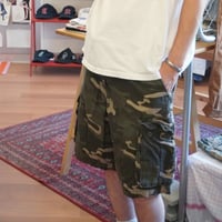 camouflage cargo shorts
