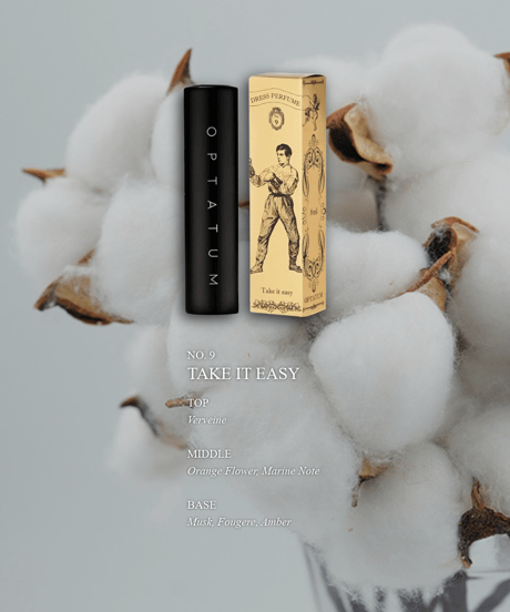 OPTATUM Dress Perfume No.9 TAKE IT EASY｜オプタウム ドレスパフューム No.9テイクイットイージー 8ml