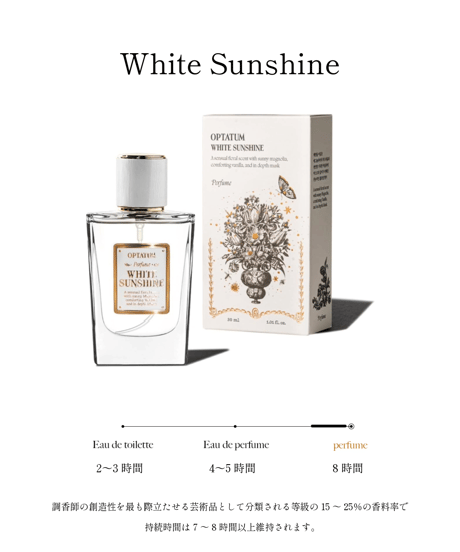 OPTATUM Perfume White sunshine｜オプタウム パフューム ホワイトサンシャイン 30ml