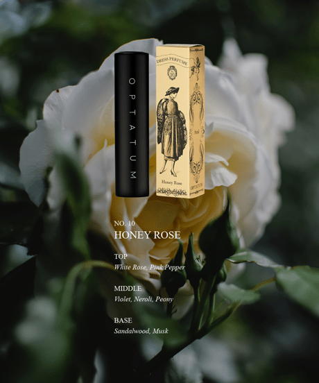OPTATUM Dress Perfume No.10 HONEY ROSE｜オプタウム ドレスパフューム No.10ハニーローズ 8ml