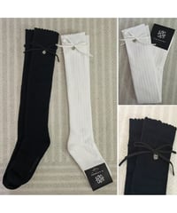 【即発送】St ANDREWS セントアンドリュース リボンチャームハイソックス　靴下