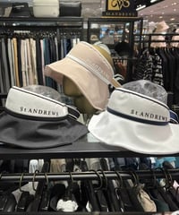 【即発送】St ANDREWS セントアンドリュース バイザーハット　ゴルフ帽子